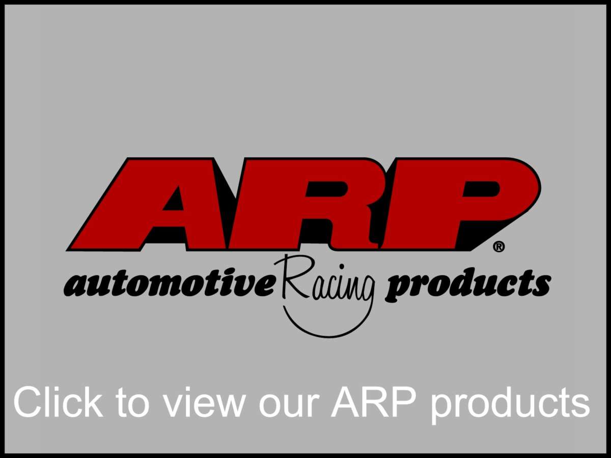  A red and black logo for ARP Automotive Racing Products with a link to view ARP products.